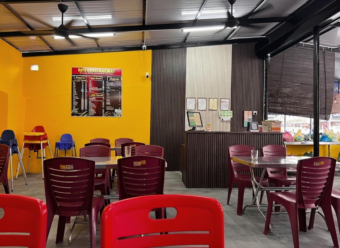 Roti Canai Railway Taiping