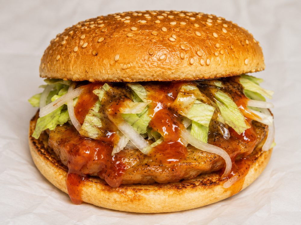 Burger Ayam Biasa