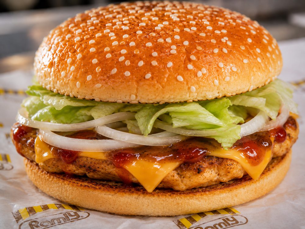 Burger Ayam Cheese