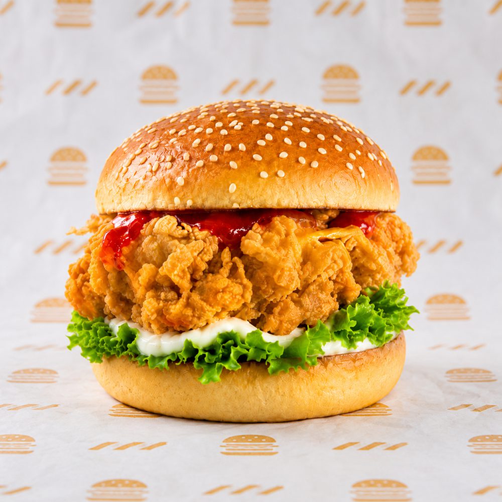 Burger Ayam Crispy
