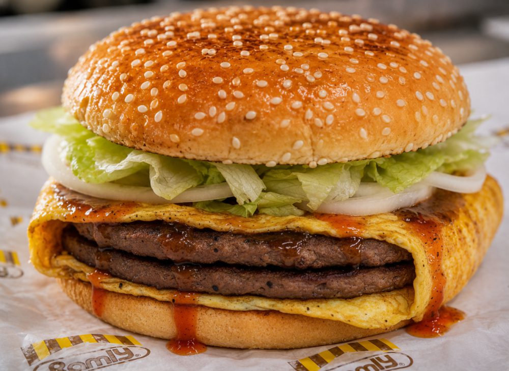 Burger Daging Double Special