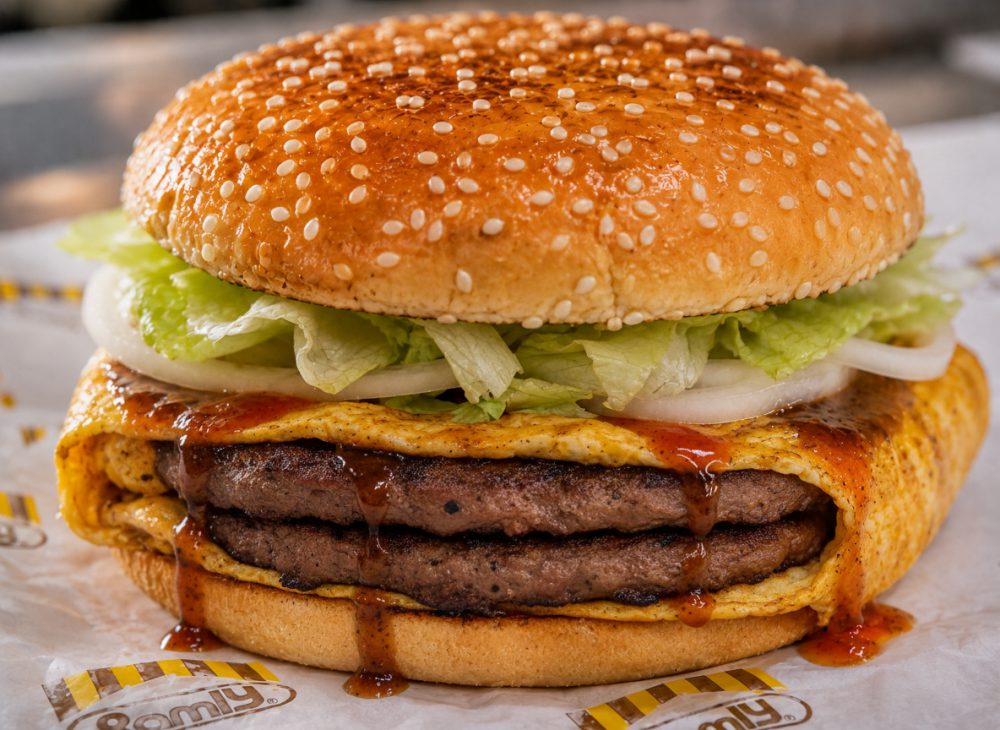 Burger Daging Double Special Cheese