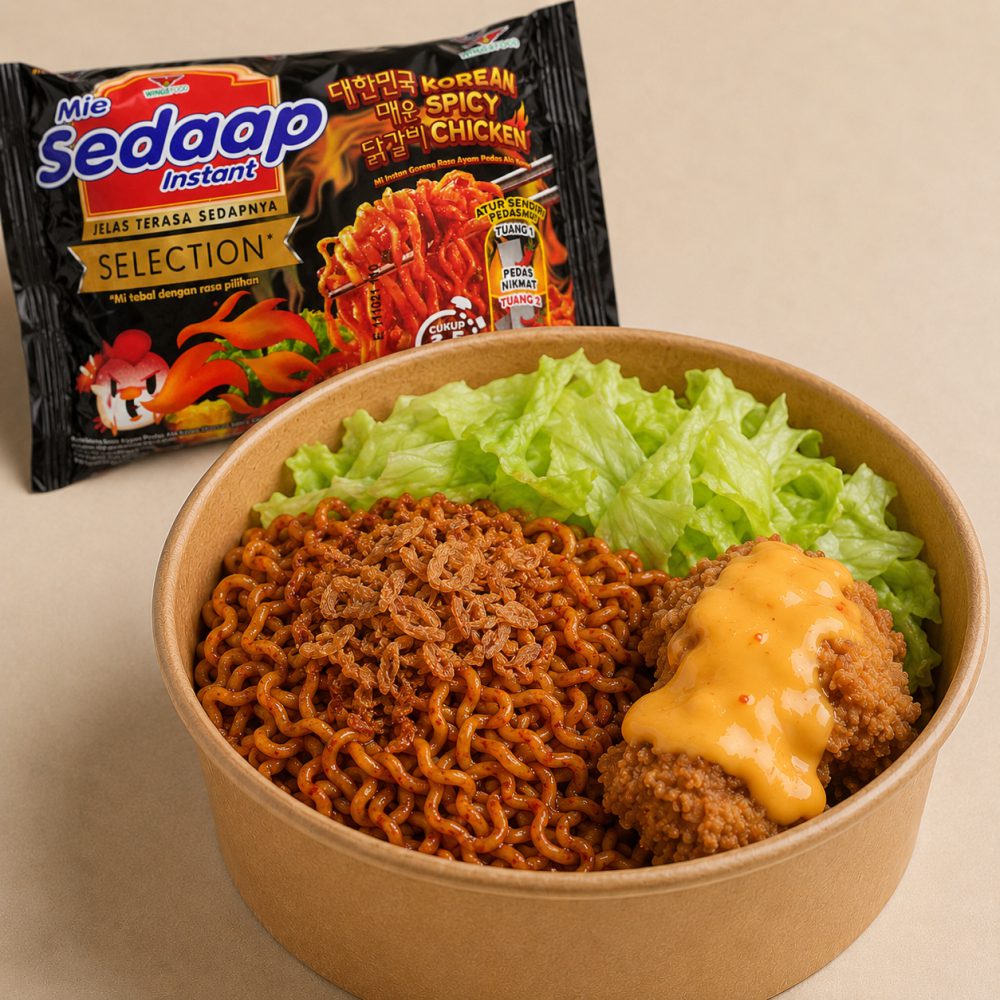 Mi Sedaap Korean Spicy — 1 Keping Ayam